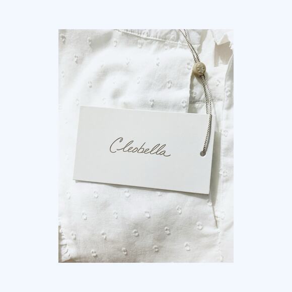 Cleobella Lina Top Ivory GOTS cottagecore Nwt Size XS - Picture 5 of 11